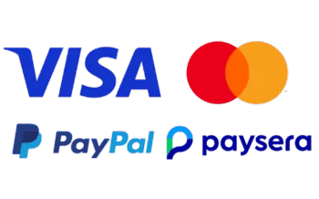 Visa Paypal paysera